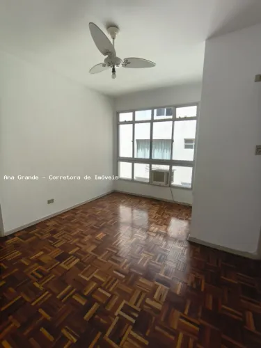Apartamento para Locação em Santos, Embaré, 1 dormitório, 2 banheiros, 1 vaga