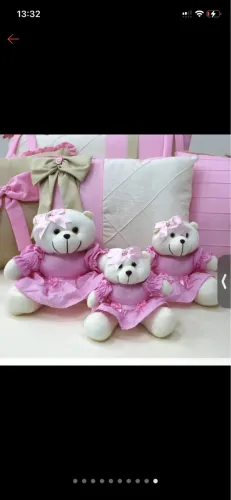 Kit de urso com nincho