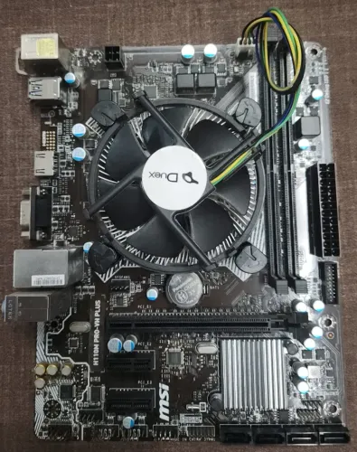 Kit upgrade I5 7600 + Placa mae MSI H110M PRO-VH PLUS DDR4
