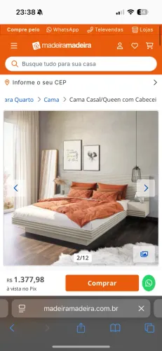 Estrutura Cama Casal