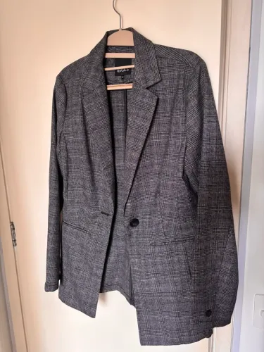 Blazer Feminino Xadrez 