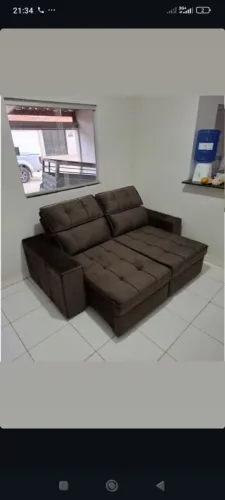 Sofá retrátil e reclinável disponível em outras cores