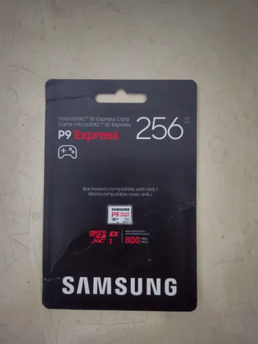 Cartão micro sd express Samsung 256gb (perfeito para o switch 2)