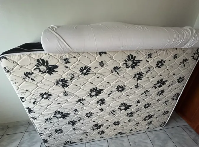 Cama box casal (não inclui o pillowtop)