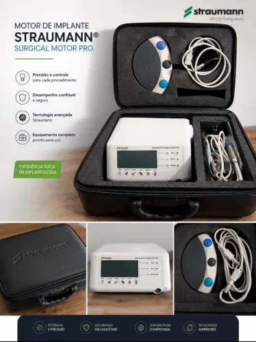 ? Motor de Implante Straumann Surgical Motor Pro - COMPLETO