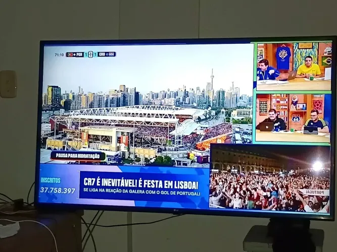 TV LG sem defeitos e com controle original vender logo 55 polegadas 4k