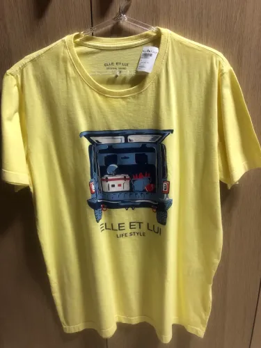 Camisa T-shirt Elle et Lui original nova com etiqueta