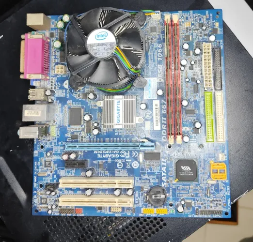 Placa Mãe DDR2 funcionando 