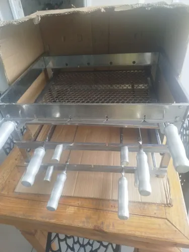 Churrasqueira de inox