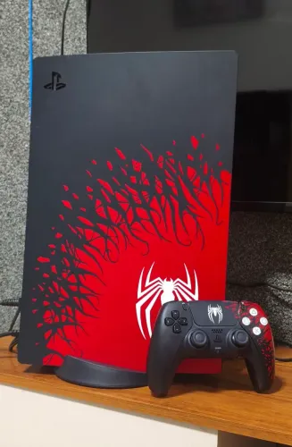 ? PS5 Edição Limitada Spider-Man 2 + Controle + 3 Jogos | Completo