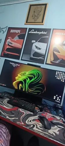 Monitor HQ 34' curvo funcionando perfeitamente