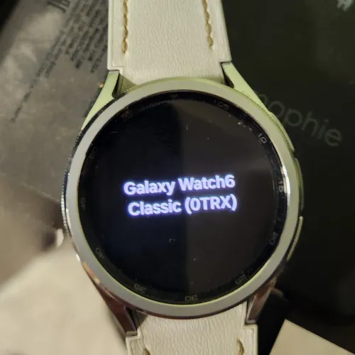 Smartwatch Samsung Galaxy Watch 6 SM-R950 cx 43mm e carregador indução original magnético