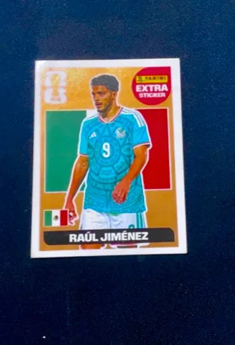 RAÚL JIMÉNEZ BRONZE figurinha da copa do mundo de 2026