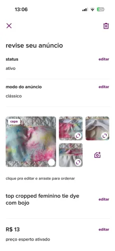 Cropped tiediy