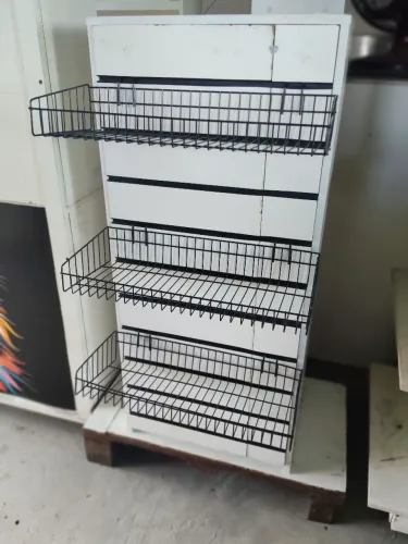 Cesto para painel canaletado