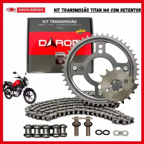 Kit transmissão 160 com RETENTOR
