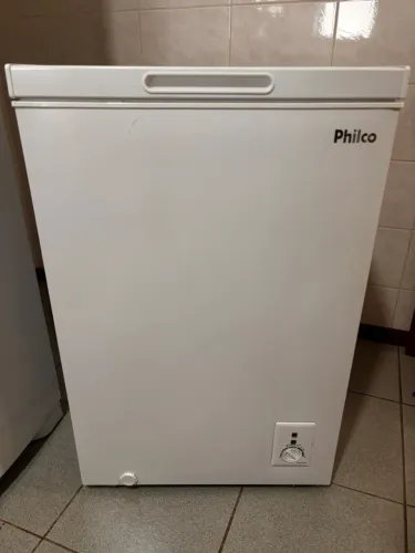 Freezer horizontal Philco 99litros - 2 em 1 - refrigerador ou congelador