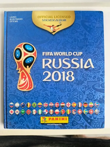 Álbum Copa do Mundo FIFA 2018 Capa Dura Completo