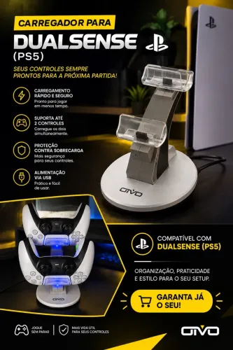 Carregador dualSense