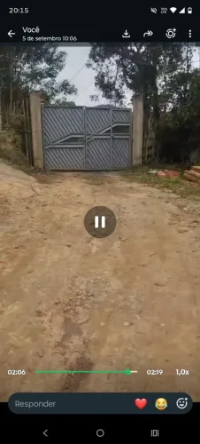 Vendo terreno ou troco
