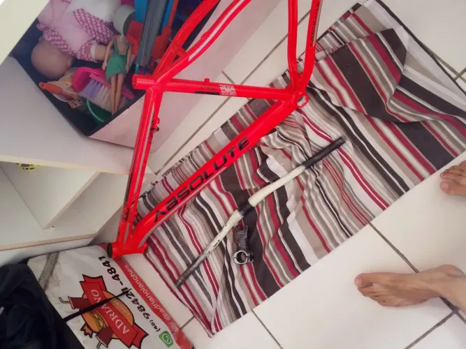 Quadro absolute aro 29 mais outro quadro tsw aro 29