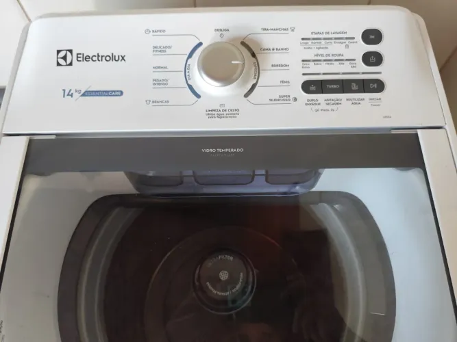 Máquina De Lavar 14kg Essential Care LED14 Com Cesto Inox E Jet&Clean Electrolux