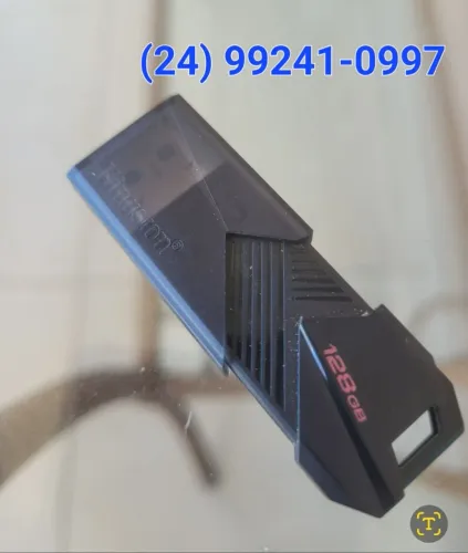 Pen Drive 128 GBs Kingston Original USB 3.2 Ultra Rápido