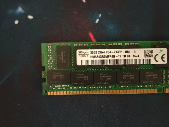 Memória X99 ECC DDR4 32gb 2133p