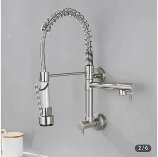 Desapego carioca! Torneira Gourmet Parede Yesop Y-463 Inox - Chiquérrima e Nova na Caixa!