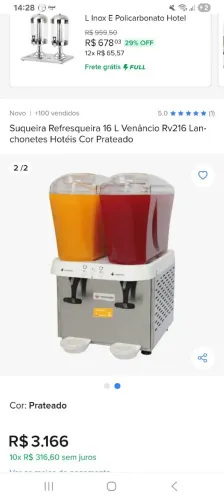 Vendo suqueira