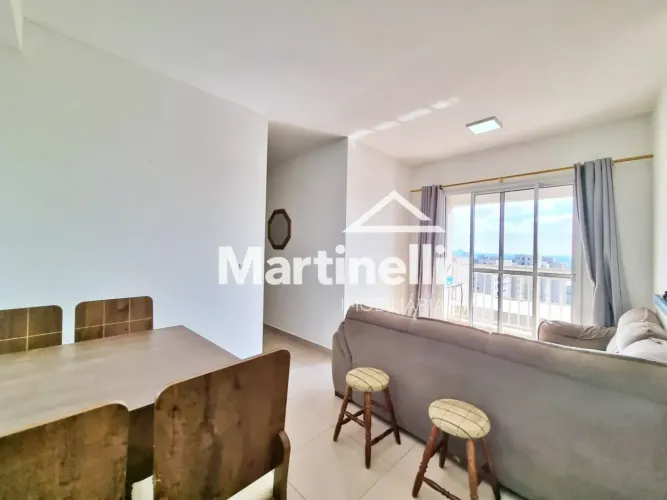 Apartamento mobiliado para locação no Condomínio Ibiza Residence, próximo à Avenida Profes