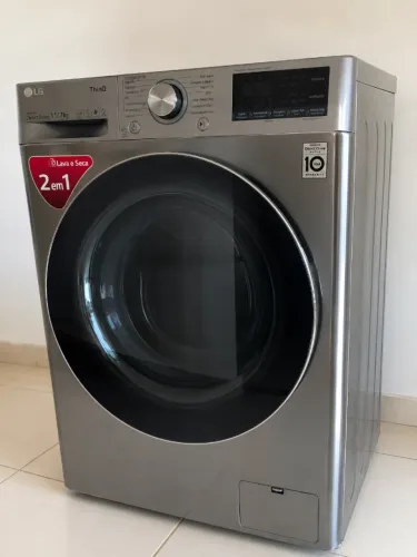 Lava e Seca LG ThinQ Inverter Direct Drive 11kg/7kg - Leia a Descrição