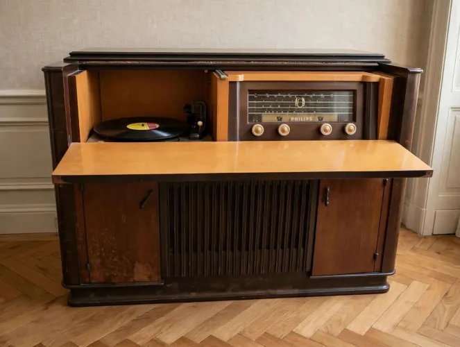 Radiola philips vintage anos 50