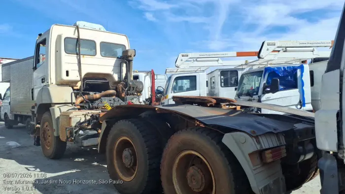 Mercedes-Benz Axor 3344 S/33 6X4E5 2016/2016 Vamos Seminovos Pinheirinho Caminhões