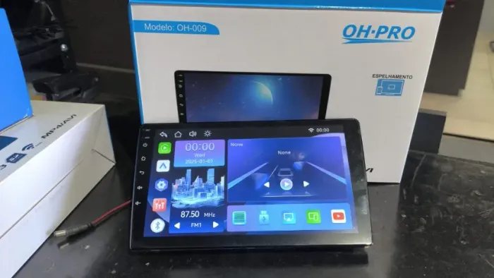 Multimídia 9 polegadas Android auto e carplay sem fio,.,.,.
