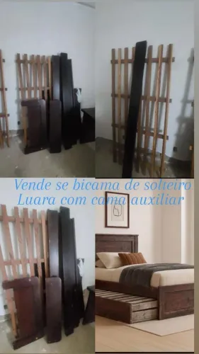 Bicama de madeira confort