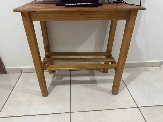Mesa de Madeira Suporte TV 