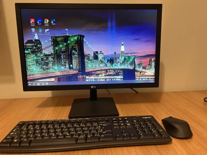 Monitor LG LED 22MK400H-B - Tela 22" Full HD
