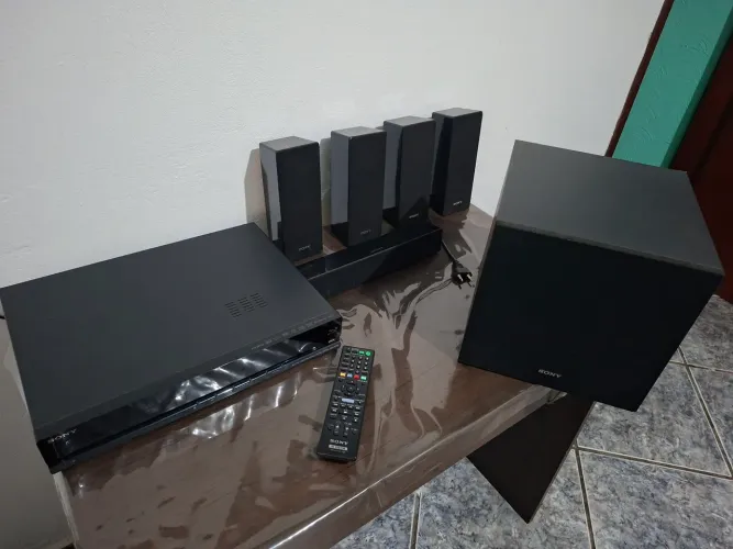 Home theather SONY BLu Ray 800 watts RMS completo