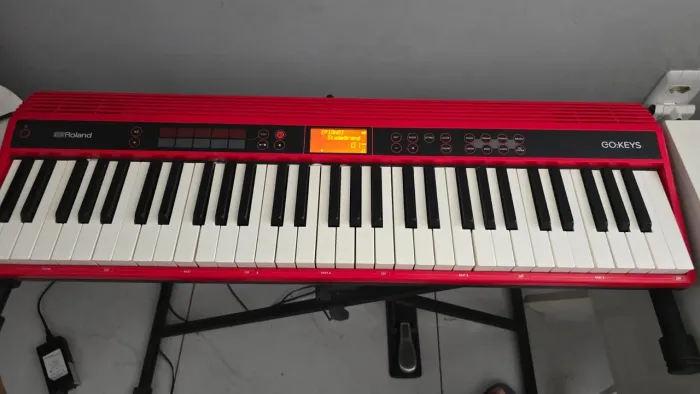 Teclado Roland GoKeys (Com Caixa) + Bag + Pedestal X + Pedal Sustain