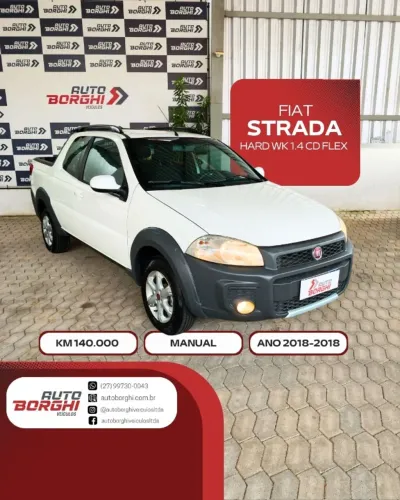 Fiat Strada Working Hard 1.4 Fire Flex 8V CD 2018