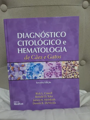 NOVO!! Livro Diagnóstico Citológico e hematologia de cães e gatos NOVO!!
