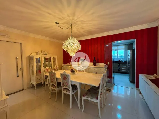 Apartamento residencial de 135 m² com 3 suítes para alugar na Vila Guiomar