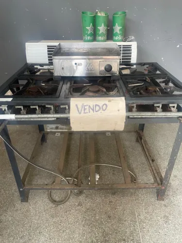 Vendo chapa nova é fogão industrial
