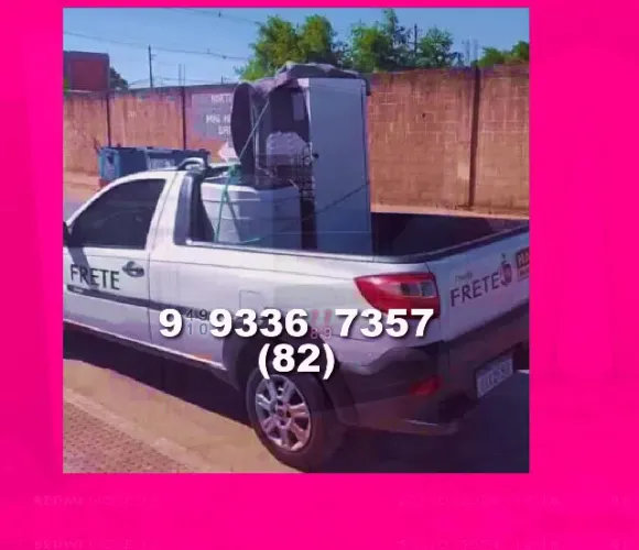 Frete para Ponta Verde! Transporte seguro e rápido, solicite já!
