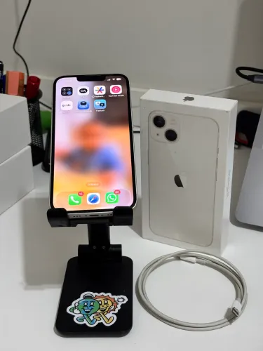 iPhone 13 128gb + NF, cabo original e caixa