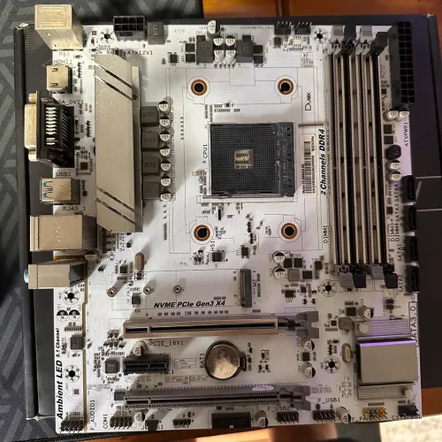 Placa-mãe Duex B550 ZG AM4- Usada - Excelente Estado