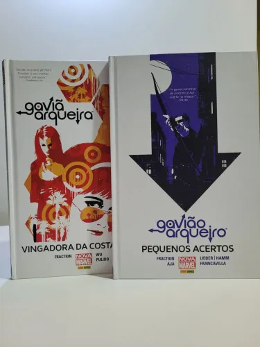 Pack HQ Marvel Gavião Arqueiro