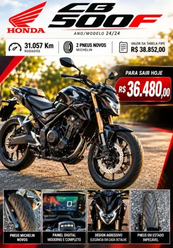 Honda CB 500 F2024/2024 - 31.070 Km