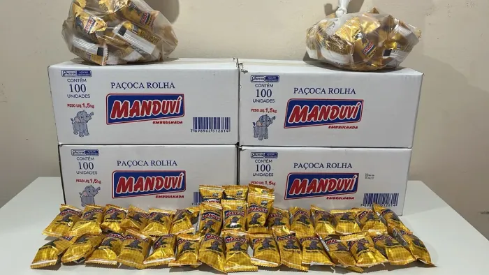 Paçoca paçoquinha Deliciosa Manduví 